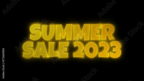 transparent warm yellow gold summer sale text