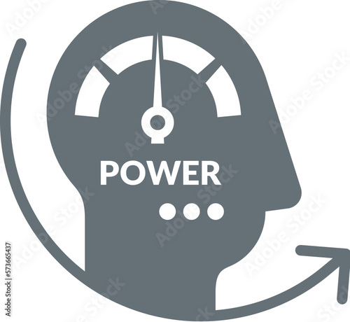 Brain Power Utilization - Icon