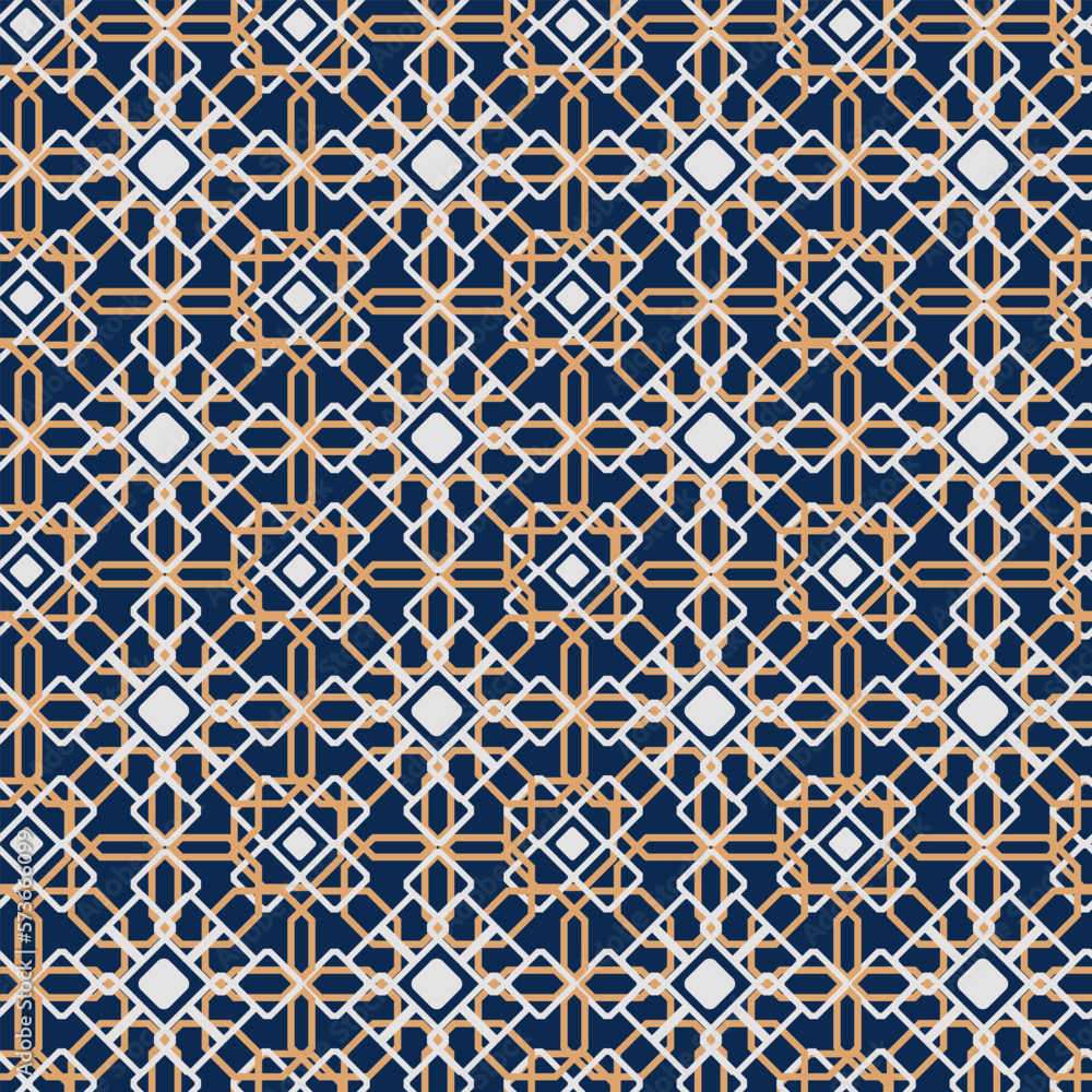 The pattern of the geometric pattern of the mosque, the background for the greeting cards of Ramadan Karim. Islamic patterns in bright colors. Oriental patterns.