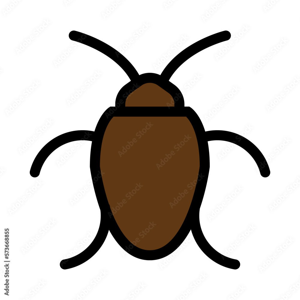 Bug icon line isolated on white background. Black flat thin icon on modern outline style. Linear symbol and editable stroke. Simple and pixel perfect stroke vector illustration Bug icon line isolated on white background. Black flat thin icon on modern outline style. Linear symbol and editable stroke. Simple and pixel perfect stroke vector illustration