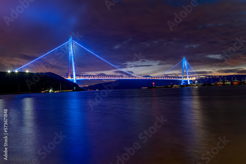 Yavuz Sultan Selim Bridge in Istanbul, Turkey. 3rd Bosphorus Bridge of Istanbul