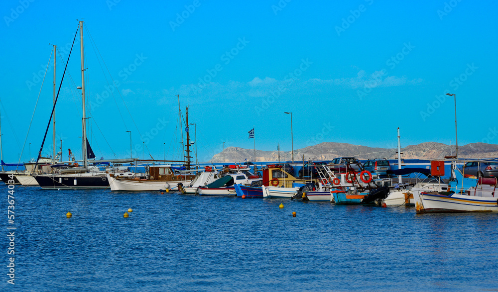 Fischerhafen von Sitia, Ostkreta, Griechenland Fischerhafen von Sitia, Ostkreta, Griechenland