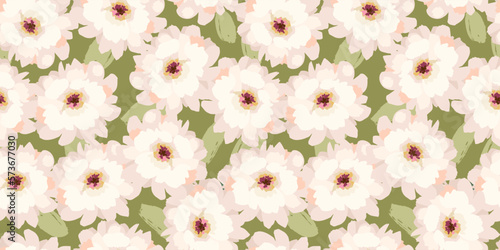 Floral seamless pattern. Vector design for paper  cover  fabric  interior decor and other