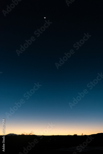 sunset over the Atacama Desert