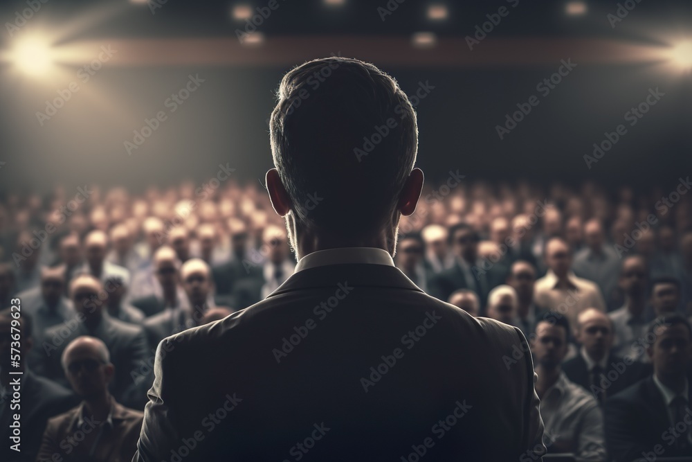 Fototapeta premium Effective Business Presentations: Tips and Strategies. Generative AI