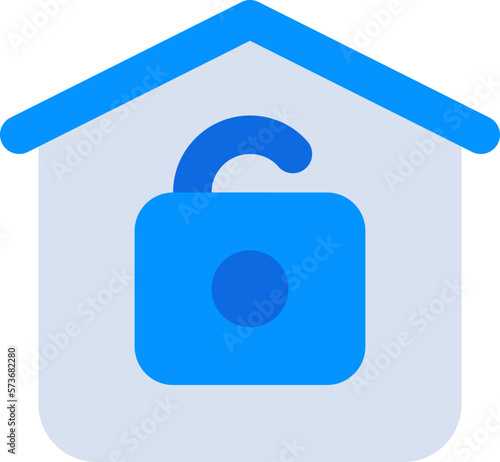 unlock home icon