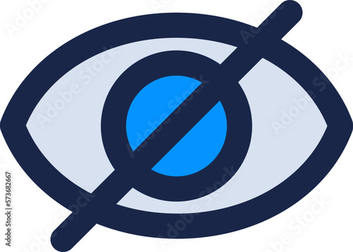 disable eye icon