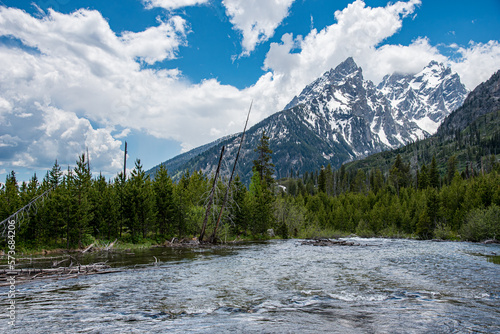 landscape in the mountains photo