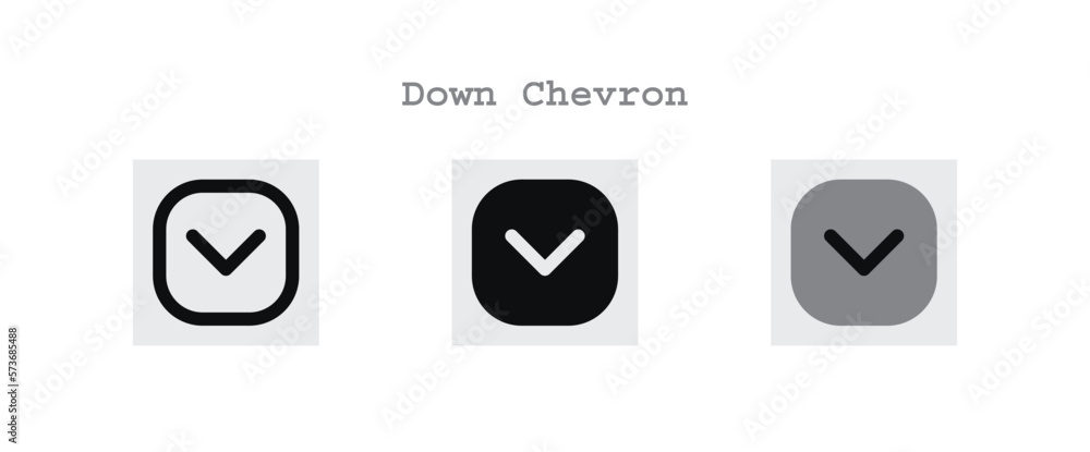Down Chevron Icons Sheet Down Chevron Icons Sheet