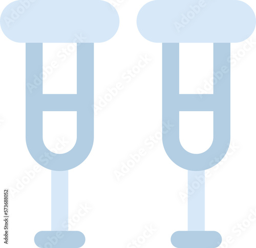 crutches icon