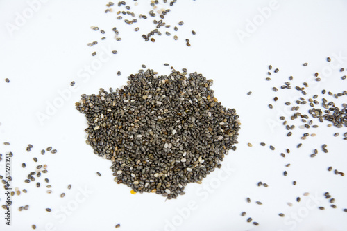 chia seeds on the table