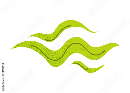 Stinky green cloud concept