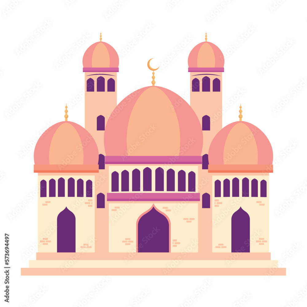 muslim mosque facade