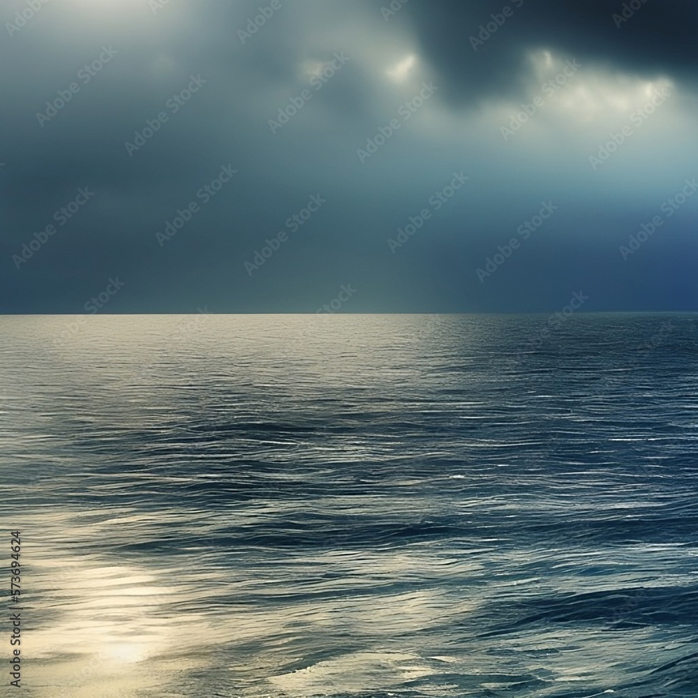 Obraz premium sunrise over the sea background