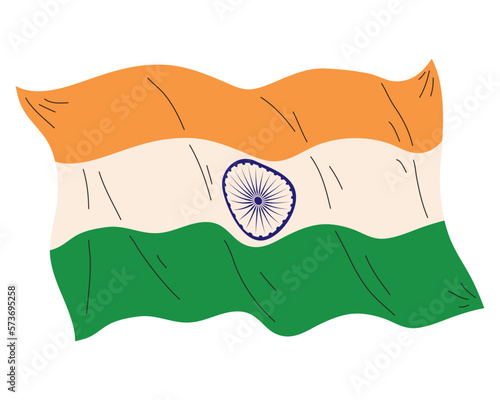 india flag waving