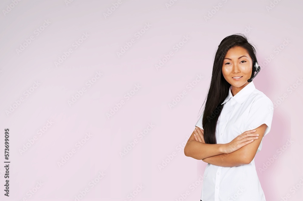Concept young business works in modern professional company Concept young business works in modern professional company