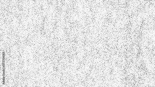 Noise grain texture background of gradient halftone dots, vector stipple dotwork pointillism. Noise grain, engraved sand overlay or grainy dots dissolve fade on paper, dotwork grit pattern