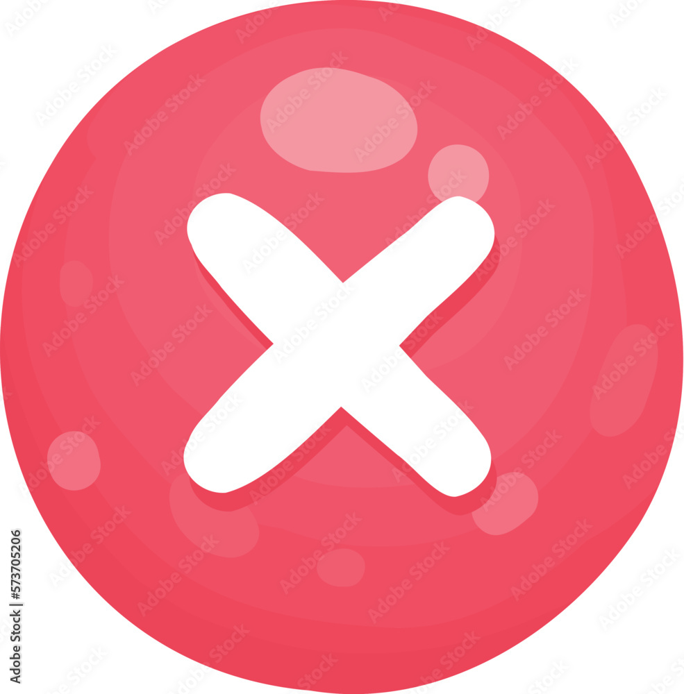 Reject button and progress-bar, bright different form of button for games and app.