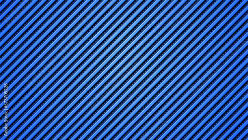 Colorful blue Diagonal stripes background Multicolored lines texture 