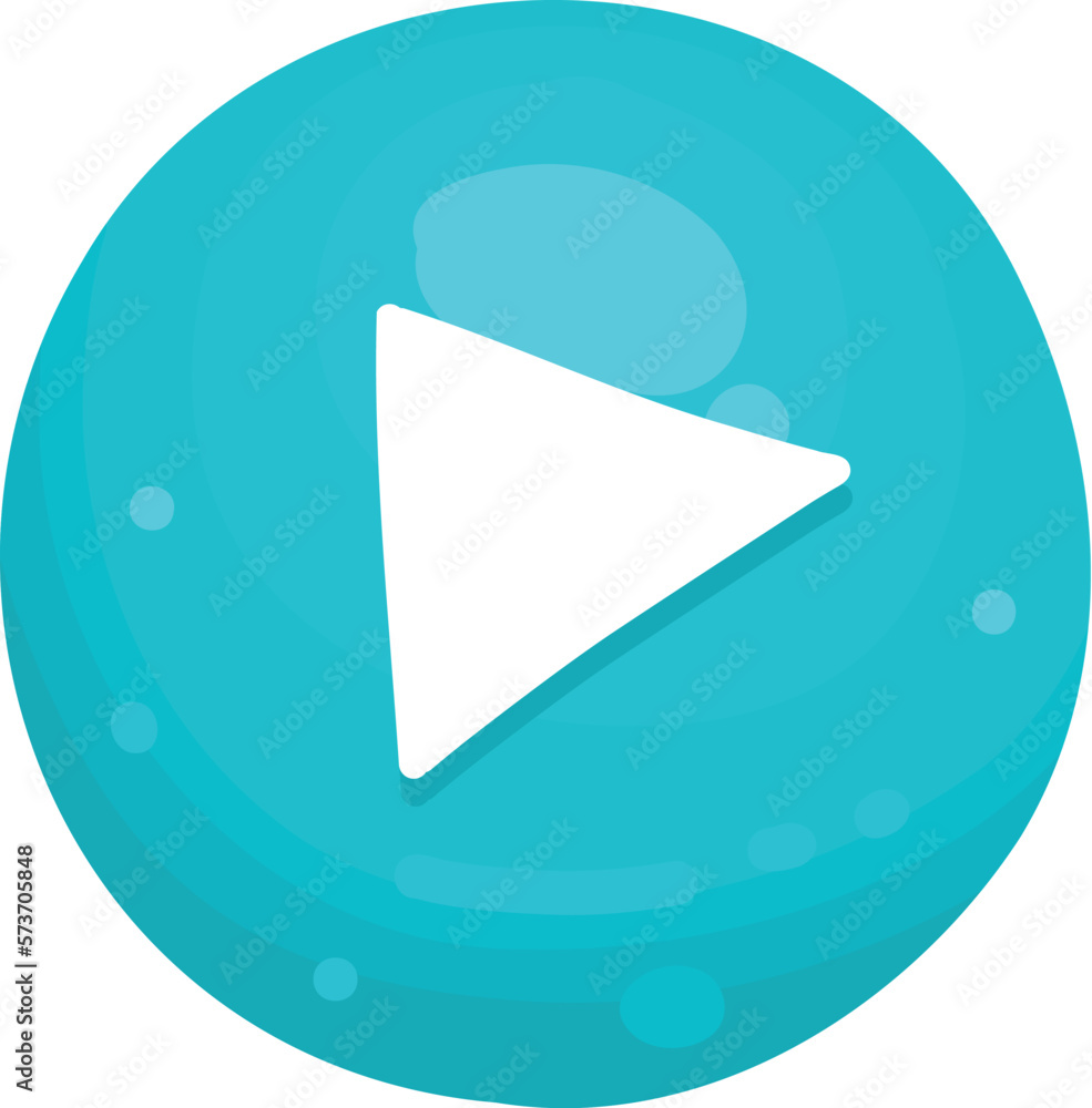 Play button and progress-bar, bright different form of button for games and app. Play button and progress-bar, bright different form of button for games and app.