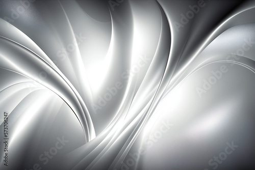 AI Abstract Background, Silver Lines, Generated Abstract Lines, AI Abstract Art