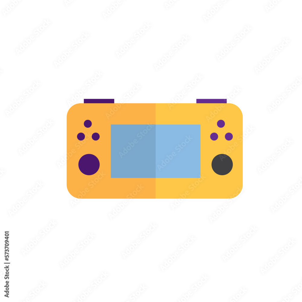 Fototapeta premium Isolated colored videogame joystick toy icon Vector