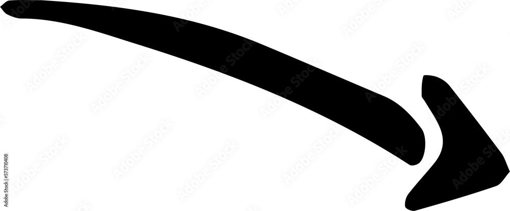 arrow design illustration isolated on transparent background arrow design illustration isolated on transparent background