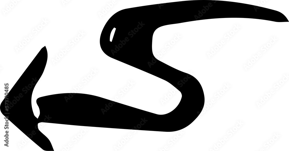 arrow design illustration isolated on transparent background arrow design illustration isolated on transparent background