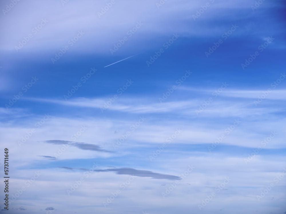 Wolken mit blauen Himmel, Blue sky with clouds Wolken mit blauen Himmel, Blue sky with clouds