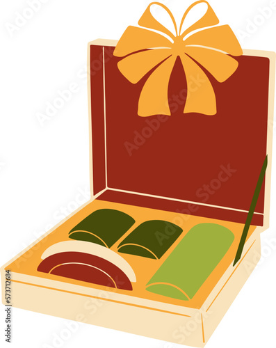 Gift hamper illustration