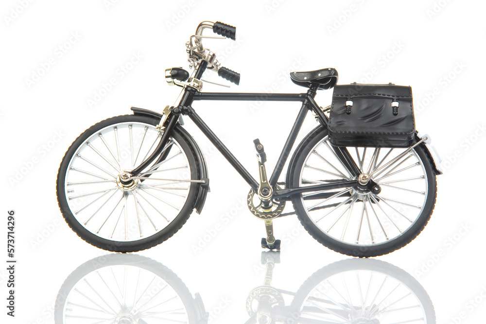 road bike model on a white background. transport for travel