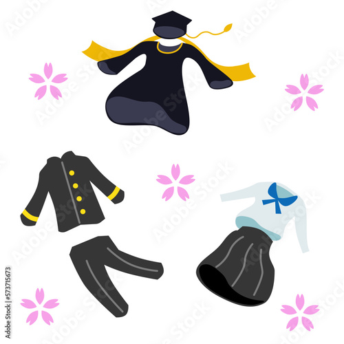 春の卒業制服セット