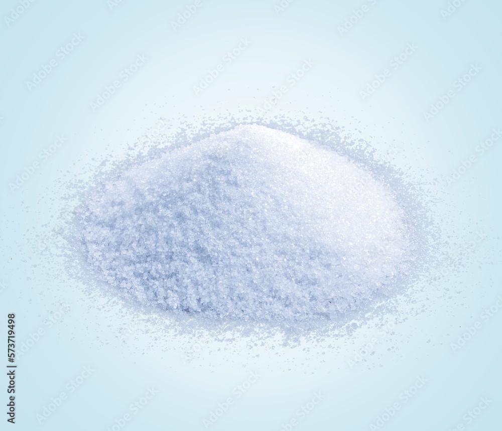 A pile of white snow on light background A pile of white snow on light background