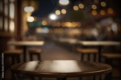 Empty Coffee Shop Backdrop ...