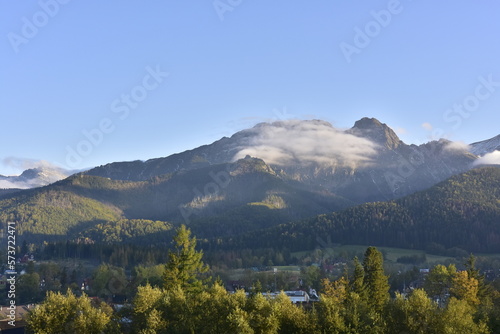 Tatry, góry, Zakopane, panorama, TPN, Park, poranek, lato,  © Albin Marciniak