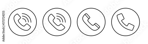 Call icon vector for web and mobile app. telephone sign and symbol. phone icon. contact us