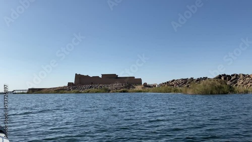 Temple of Kalabsha, Temple of Mandulis. Ancient Egyptian temple, Nubian temple in Egypt photo