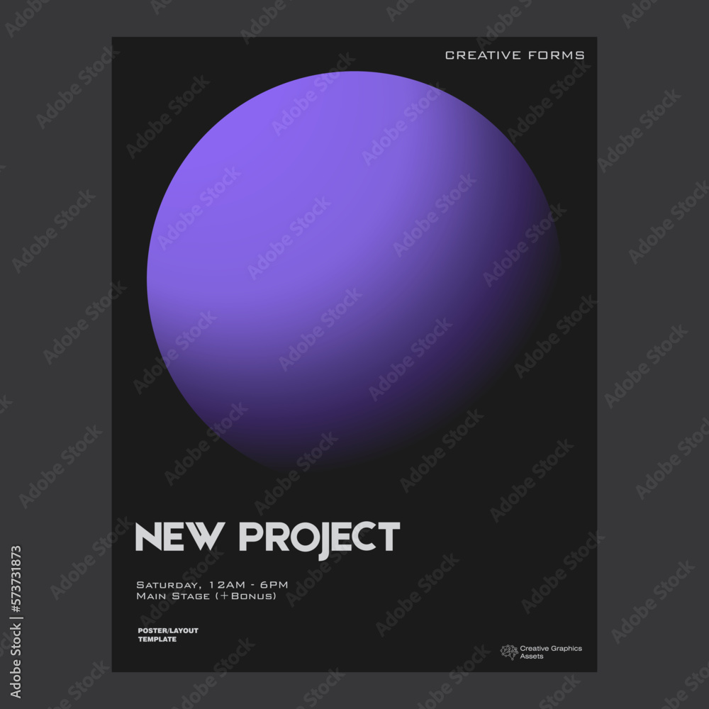 Modern creative artwork background for social media square post template with blurry soft light gradient. Gradient futuristic design for album, poster, post. Vector