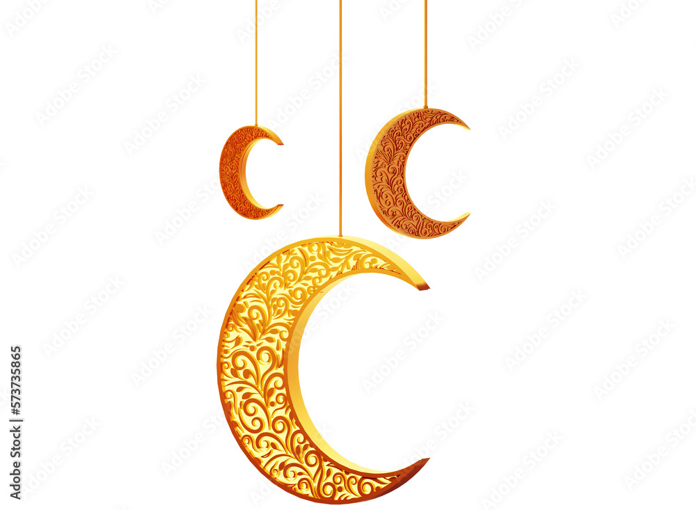 3d ramadan ornament with lantern and mosque 3d ramadan ornament with lantern and mosque