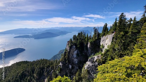 Landscape with ocean