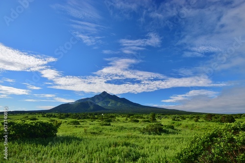 利尻島の夏景色