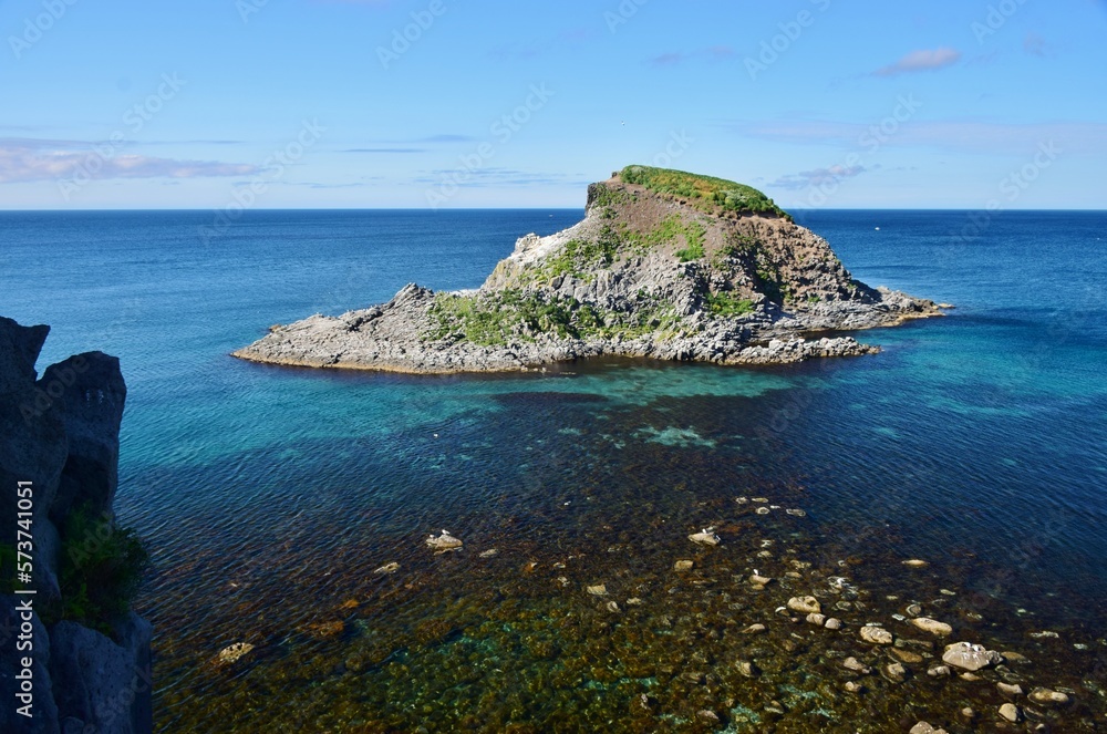 利尻島の夏景色