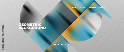 Circles and round elements abstract background design for wallpaper, banner, background, landing page, wall art, invitation, prints
