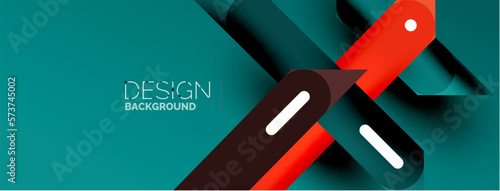Background overlapping lines. Dynamic lines abstract wallpaper. Straight lines composition vector illustration for wallpaper banner background or landing page