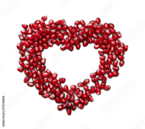 Heart of Pomegranate Seeds
