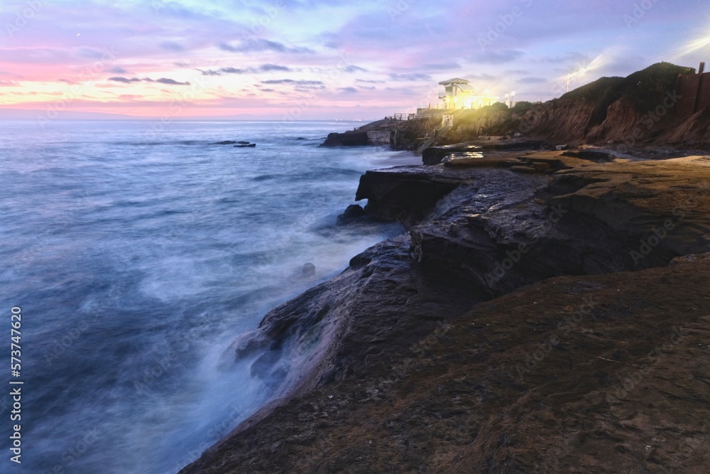 Fototapeta premium sunrise over the sea