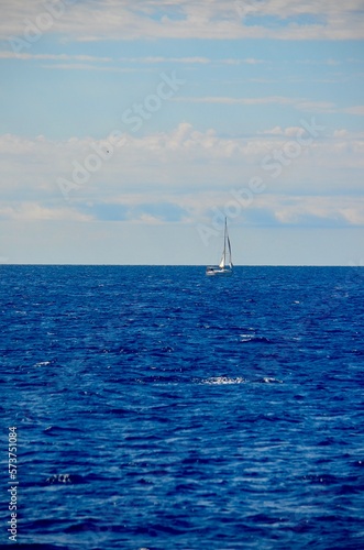 Sailboat in the Sea