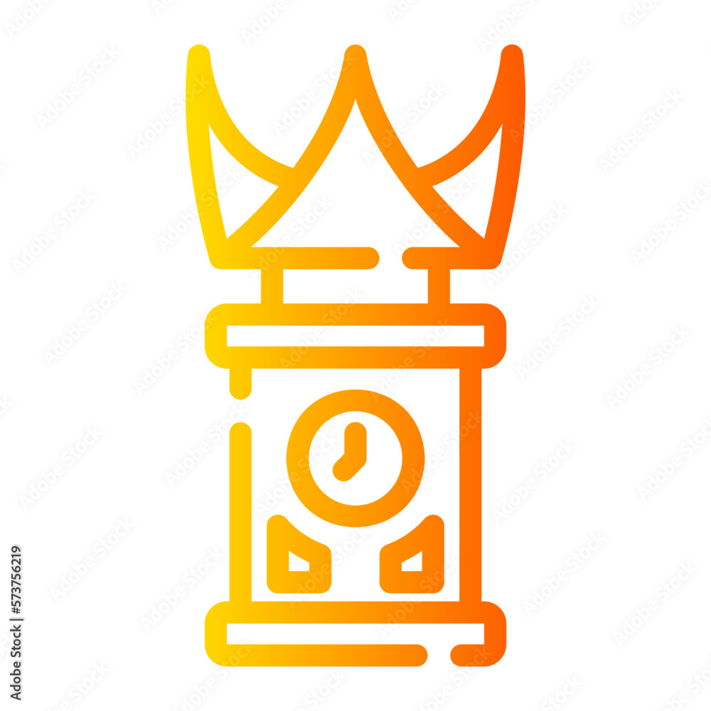 Gadang gradient icon Gadang gradient icon