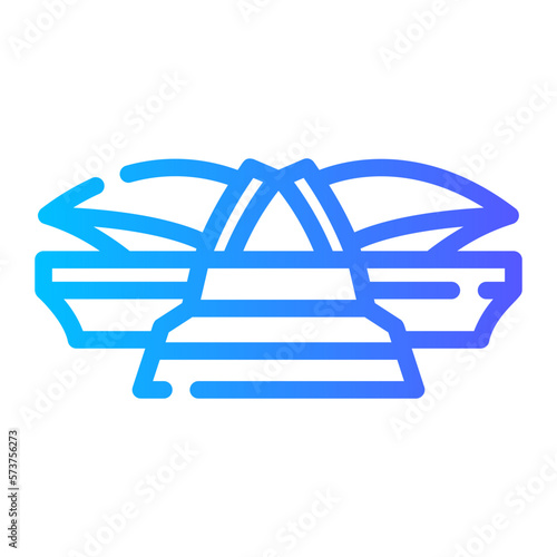 Government gradient icon