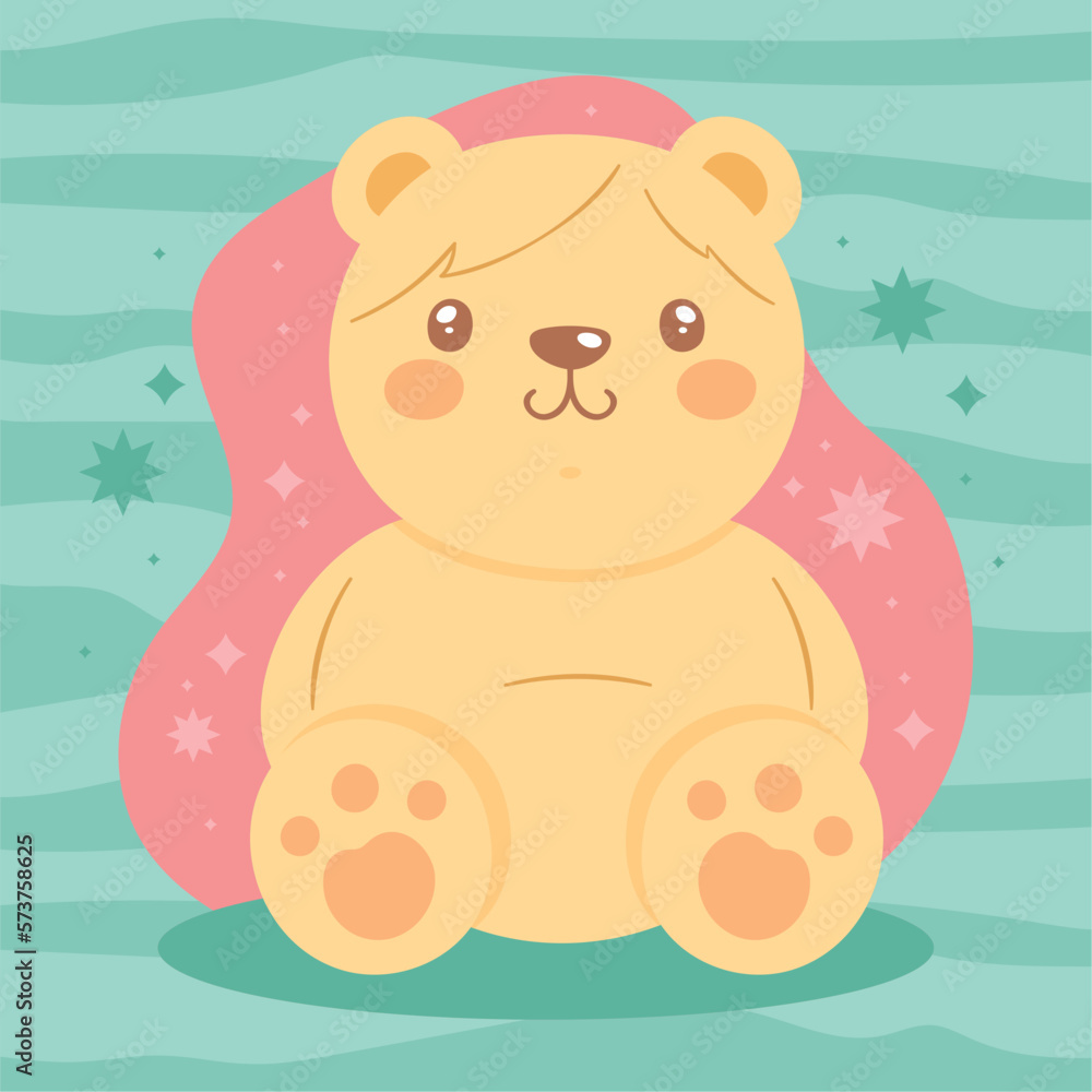 yellow bear seated yellow bear seated